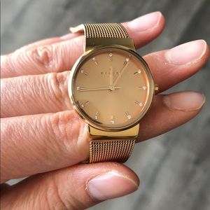 Skagen rose gold watch